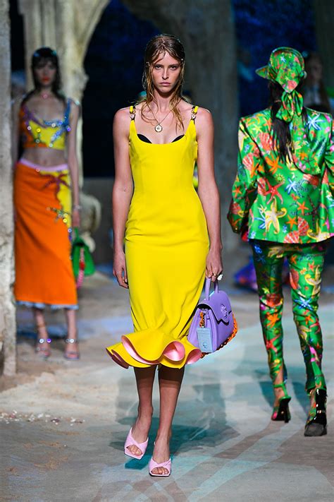 versace summer spring 2021|versace spring dresses.